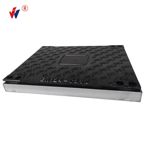 Couvercle de puits carré en <span class=keywords><strong>fonte</strong></span> <span class=keywords><strong>Telecom</strong></span> L2T C250 avec joint en caoutchouc créatif et système de double verrouillage, utilisé sur le marché africain - Product Image 5