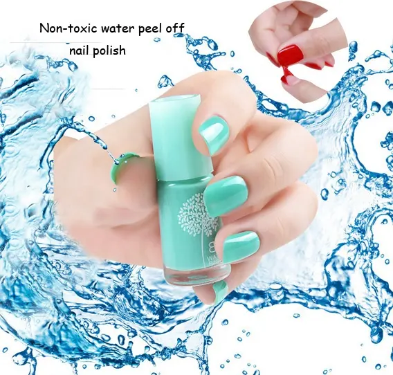 Bk — vernis à ongles base d'eau Non toxique, manucure, Non-toxique, soluble dans l'eau, ml