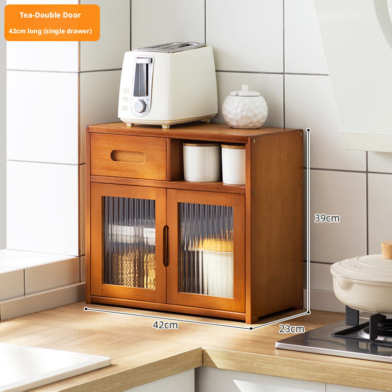 Tea Color + 1 drawer + 2 door 42cm(L)