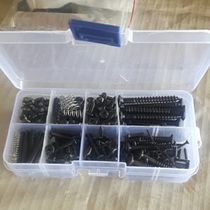 226pcsギターネジキットピックガード用DIY弦楽器製作者ツールエレキギター用収納ボックス付きバックプレートマウントの品揃え