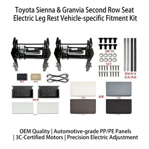 Adaptación específica al vehículo: Diseñado a medida para los asientos <span class=keywords><strong>de</strong></span> segunda fila <span class=keywords><strong>de</strong></span> Toyota <span class=keywords><strong>Sienna</strong></span> y Granvia - Product Image 2