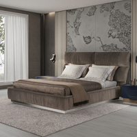 Lit king size cadre de luxe avec rangement lits en bois draps king-size modernes super ensemble de meubles de chambre lit king size