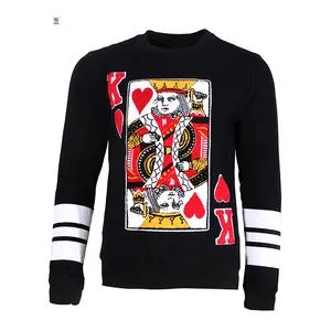 Nanteng Custom Knitted Fashion Long Sleeve Crew Neck Clothes Knit Men Pullover Sweater