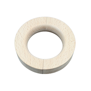 <span class=keywords><strong>Anneau</strong></span> <span class=keywords><strong>de</strong></span> <span class=keywords><strong>dentition</strong></span> en bois brut <span class=keywords><strong>personnalisable</strong></span> pour bébé, idéal pour l'artisanat - Product Image 2