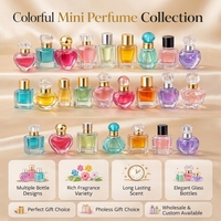 Parfums miniatures sur mesure en gros, marque privée OEM, ensemble de parfums longue durée portables pour voyage 5ml 7.5ml 10ml.