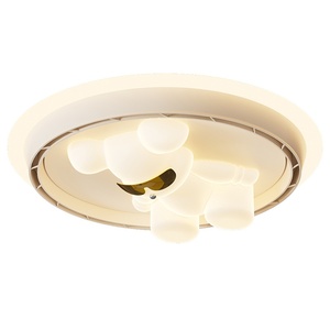 Ventilateur de plafond sans pales avec lampe pour chambre à coucher, nouveau modèle, idéal pour les chambres d'enfants (garçons et filles) - Product Image 4