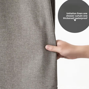 <span class=keywords><strong>Rideau</strong></span> <span class=keywords><strong>de</strong></span> <span class=keywords><strong>douche</strong></span> en <span class=keywords><strong>tissu</strong></span> brocart 100 % polyester imperméable et résistant à l'abrasion, revêtement épais, largeur 43/44 pouces, directement <span class=keywords><strong>de</strong></span> l'usine Yyt - Product Image 5