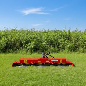 Triple Blade Diesel-<b>Powered</b> Rotary <b>Saw</b> Attachment with Engine for Tree Branch and Vegetation Cutting - Product Image 1