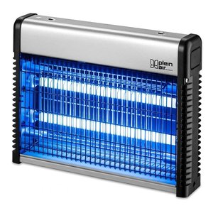 Zanzariera eléctrica ZAP con descarga de 3000V, plateada y negra, EI 20 - Product Image 1