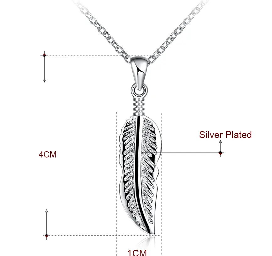 2023 Elegant personality Vintage dream leaves pendant necklace jewelry for unisex