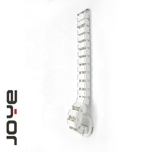 Ocho ordenador de oficina ajustable debajo del escritorio ABS vertical Cable de gestión columna vertebral para escritorio de pie - Product Image 6