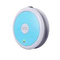 Traceur GPS 4G LTE Mini, Système de Réponse d'Urgence Mobile Personnel, Alarme SOS pour Personnes Âgées, Bouton de Panique pour Enfants, Localisateur pour Enfants