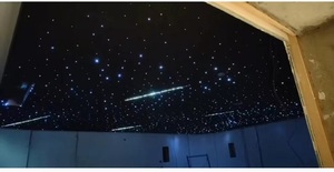 Ensemble de panneaux de <span class=keywords><strong>plafond</strong></span> étoile filante multicolore avec fibre optique Starlight pour salle de cinéma et théâtre - Product Image 3