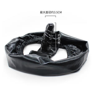 BDSM Erwachsenen-Keuschheitsgürtel mit Analplug Vibrierender Tanga G-String Unterwäsche Sexspielzeug für Frauen Männer Schwule - Product Image 4