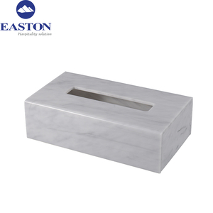 ที่ใส่กระดาษทิชชูสแตนเลสขัดเงา EASTON สำหรับห้องน้ำโรงแรม ห้องพัก กล่องกระดาษทรงสี่เหลี่ยมพร้อม # วัสดุ 304 ขนาด 250 มม. - Product Image 5