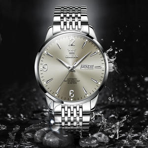 Reloj de Pulsera Automático OEM 9928, Esqueleto Dorado, Resistente al Agua, de Lujo, en Acero Inoxidable, Venta al Por Mayor, Personalizable, Mecánico para Hombre - Product Image 2