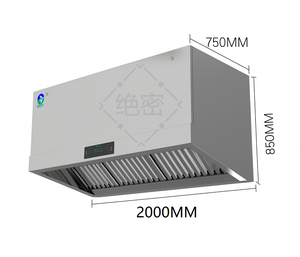 Hotte de cuisine à recirculation tout-en-un, aucun <span class=keywords><strong>changement</strong></span> structurel requis, hotte de cuisine commerciale compacte sans évacuation - Product Image 6