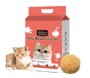 Meilleur contrôle des odeurs, litière pour chat <span class=keywords><strong>bio</strong></span> 1,5 mm, sable sans poussière, agglomération rapide, légère, 6 L, litière pour chat en <span class=keywords><strong>tofu</strong></span> écologique, jetable dans les toilettes - Product Image 2