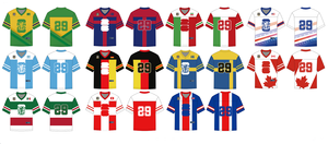 เสื้อฟุตบอลทีมชาติอเมริกาแบบครอปทรงบ็อกซี่ รุ่นแฟนคลับ ลายพิมพ์แบบซับลิเมชั่น ของที่ระลึกฟุตบอลโลก 2026 ดีไซน์สั่งทำพิเศษ - Product Image 2