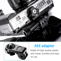 Penyangga Ponsel & Kamera Aksi 4in1 Elastis Adjustable Quick Clip Berkualitas Tinggi Tahan Guncangan dengan Tali Harness Dada