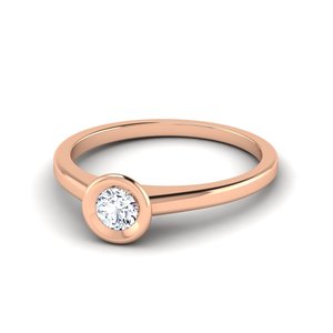 Bague solitaire vintage en or et argent sterling avec diamant, sertie en canal, plaquée rhodium, certifiée IGI, pour mariage, anniversaire, fiançailles - Product Image 4