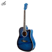 2023 gros HT-G41 guitare acoustique basse bois pour débutants 41 pouces Guitarra personnalisable