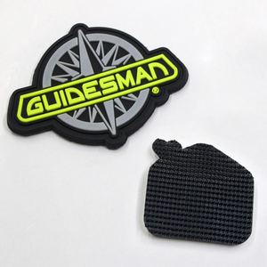 Patchs 3D en PVC et silicone personnalisés en gros avec logo de dessin animé pour vêtements d'enfants, à coudre ou à coller (autocollants tactiques souples) - Product Image 1