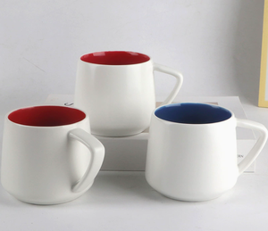 Tasses à café blanches personnalisées de 12 oz en gros, tasses à latte en céramique vierges pour boissons chaudes, impression de logo, cadeau d'entreprise, persévérance - Product Image 3