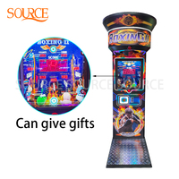 Máquina de Boxeo Operada con Monedas SOURCE, Juego de Arcade Street Hercules, Prueba de Fuerza, Equipo para Ganar Dinero en Centros de Juego