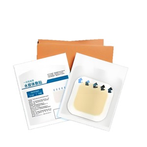 Apósito Hidrocoloide 10x10cm Estándar Engrosado Absorbente de Heridas Dispositivo Médico Estéril Empaque Sellado por Irradiación - Product Image 1