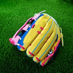 Guanto <span class=keywords><strong>da</strong></span> Baseball <span class=keywords><strong>SpongeBob</strong></span> con Logo Personalizzato in Pelle Giapponese Kip Guanto <span class=keywords><strong>da</strong></span> Softball e Baseball per Allenamento e Competizione Professionale - Product Image 4
