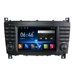 Car Radio 2 Din 8-inch Multimedia Dvd Player Android Para Carro For Mercedes Benz Class C W203 CLC 2004-2007 WIFI BT DSP Stereo