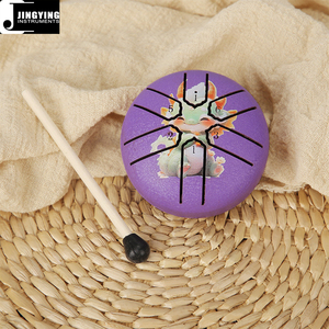 โรงงานจิงหยิง 2026 ขายส่งเครื่องดนตรีประเภทกลองลิ้นเหล็กขนาดเล็ก 3 นิ้ว 6 เสียง รุ่นการ์ตูนมังกรใหม่ - Product Image 6