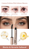 OTVENA Boost Volume - Obtenez des cils plus volumineux - Mascara stimulant la croissance des cils - Directement de l'usine - 10 ml