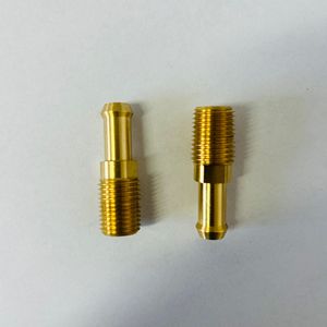 Inserts filetés Baobai en laiton usiné, taille personnalisable pour usinage sur tour CNC - Product Image 2
