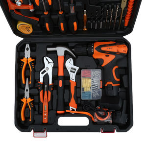 126-piece Hand Tool Set Rechargeable Drill Tool Set <strong>Lithium</strong>-<strong>ion</strong> Battery Stripper <strong>Socket</strong> Head Water Pump Spanner - Product Image 3