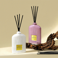 Diffuseur de parfum naturel sans flamme, sans alcool, à base de plantes, huile essentielle, 2-3 mois, parfum d'intérieur, désodorisant