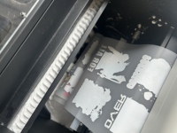 Équipement de séchage et de secouage DTF de type rouleau de 33 cm, recyclage automatique de la poudre, acier inoxydable, compatible avec la tête d'impression Epson