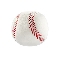 Coussin en peluche ballon de sport - Simulation 3D Football Basketball - Jouet brodé en polyester avec rembourrage en coton PP pour chambre de garçon