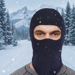 <strong>Custom</strong> rs Ski Mask <strong>Balaclava</strong> Warm Riding Full Face Neck Protection Unisex Fleece-lined Thickened Cold-proof Windproof Nylon - Product Image 3