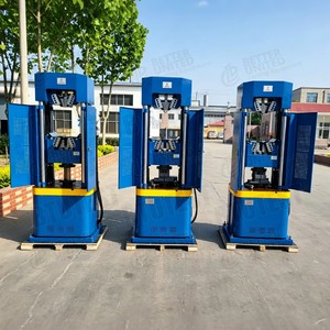 เครื่องทดสอบอเนกประสงค์ระบบไฮดรอลิก อุปกรณ์วัดอัตโนมัติ ความแม่นยำสูง 0.1% รุ่น WE แบบหกคอลัมน์ สองช่องวัด ISO - Product Image 6