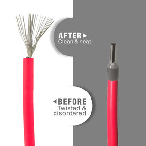 Kit d'outils de sertissage manuel OEM HSC8 6-4A pour embouts de câbles tubulaires 1200, avec boîte de rangement - Product Image 5