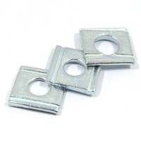 316 Stainless Steel GB852 I-Beams with Square Inclined Washers Plain Finish Split Style