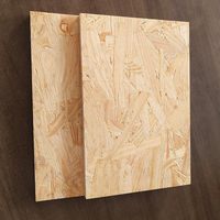 Panneau OSB Direct Usine 9,5 mm 18 mm*1220*2440 – Panneau de particules fini haute stabilité pour la construction de cuisines, le coffrage et la construction de maisons