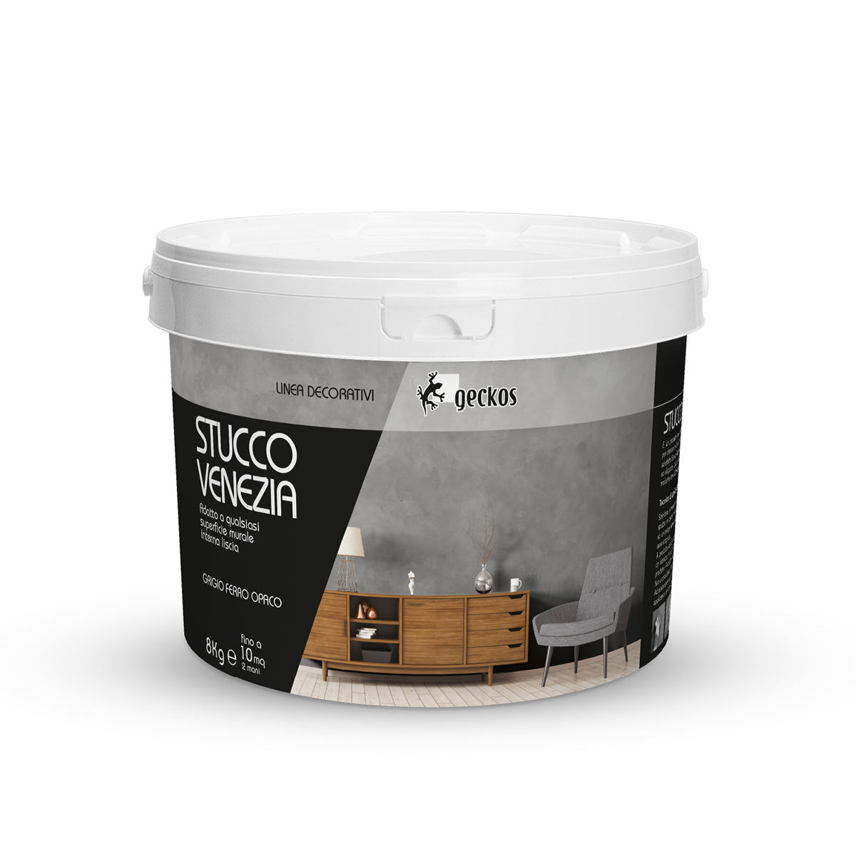 Deco Stucco Opa 8Kg Grigio Ferro