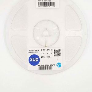 Whole Sale RR3216 1206L1874FT 1206 3216 Resistors Chip Resistors SMD Resistors 1.87Mohm 1% 1/4W Thick Film Resistor - Product Image 1