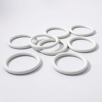 Anneaux toriques en perfluoroélastomère FFKM, blancs et noirs, résistants aux hautes températures et aux produits chimiques. Joints toriques FFKM