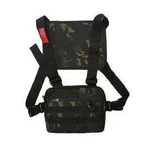 2020 Thiết Kế Tiện Ích Chức Năng Mới Đàn Ông Phụ Nữ Ngực Trước Rig Vest Pack Túi Cho Du Lịch Ngoài Trời