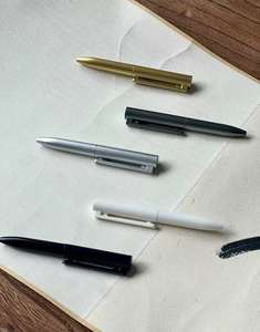 Premium Mini Twist Actie Balpen Metalen/Matte/Glanzende Afwerking Pen Met Aangepaste Logo Cadeau Voor Notebookset Corporate - Product Image 4