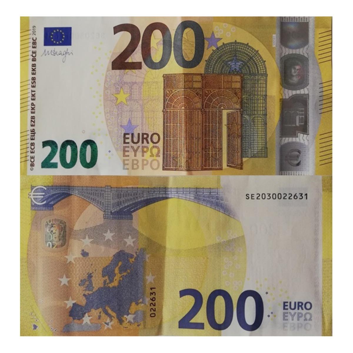 Euro -200 valeur faciale